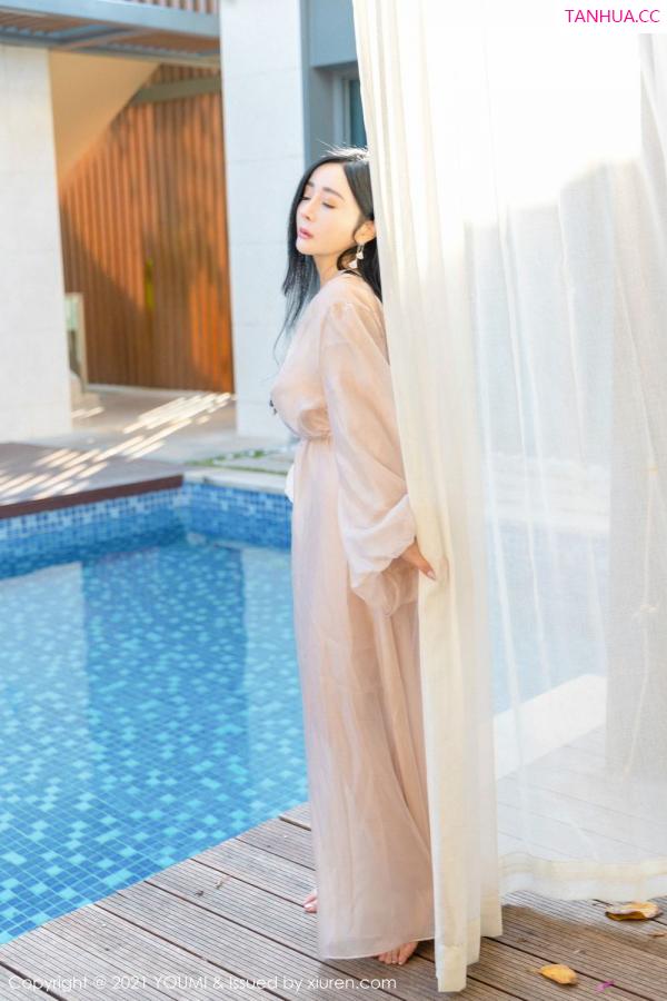 允薾  [YOUMI]高清写真图 2021.04.19 VOL.631 允薾第9张图片